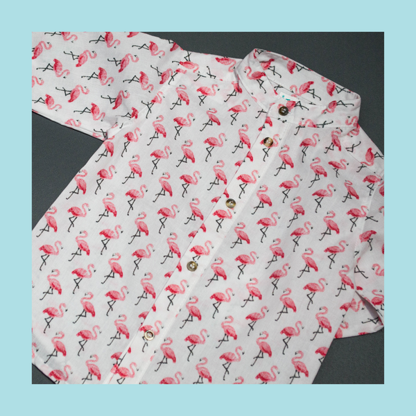Camisa Flamingos